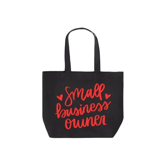 NEW | Small Business Owner Shirt & Tote Bundle- Red - Picture 3 of 3